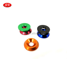 Custom various types color metal aluminum countersunk washer